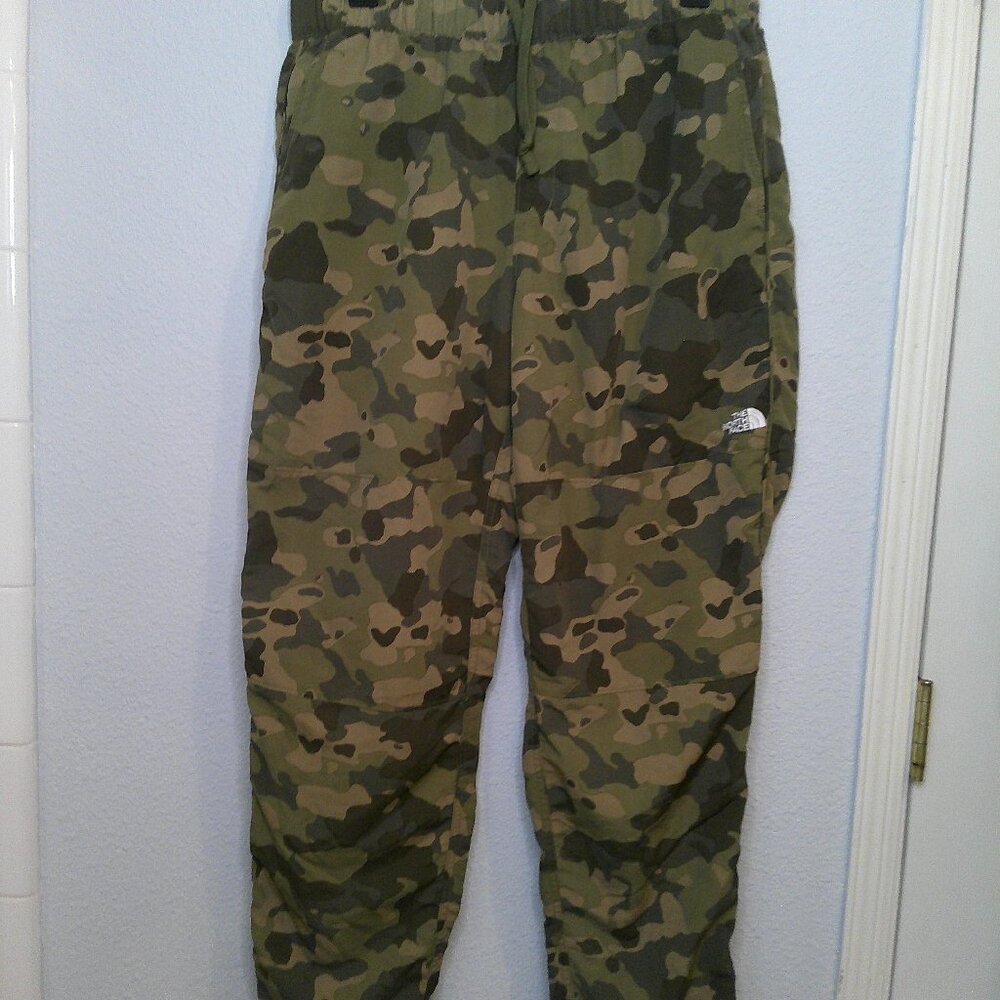 The Northface Camo lite running climbing fishing pants medium